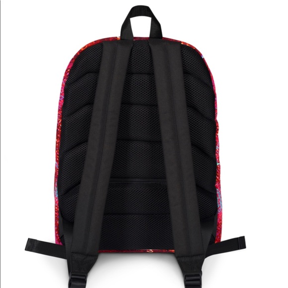 VENTCRI Red Sequin Backpack Festy Gym Yoga Bag main image 5